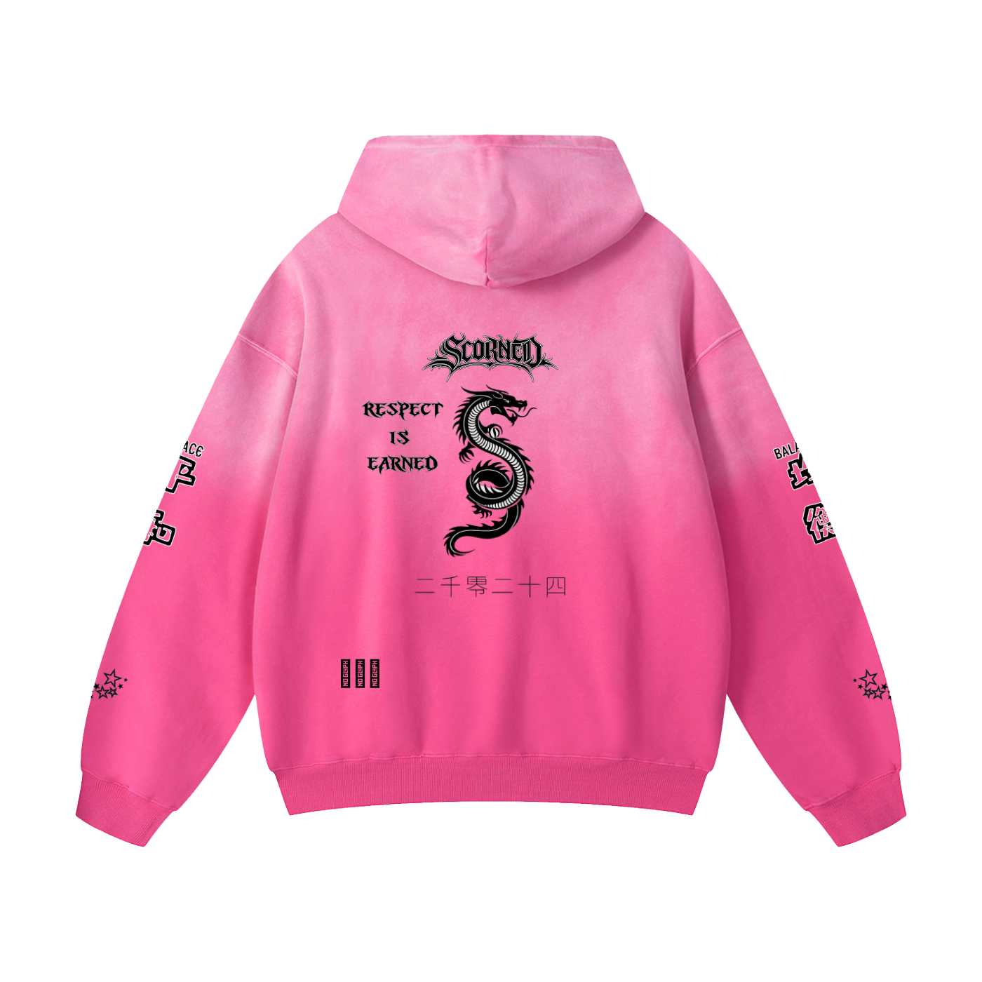 SCORNED RIE Oversized Hoodie
