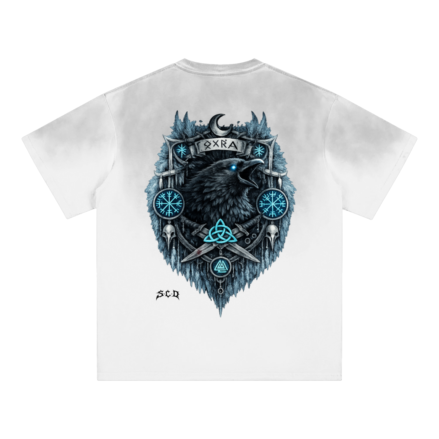 -CORVUS- Tee (BLK Print)