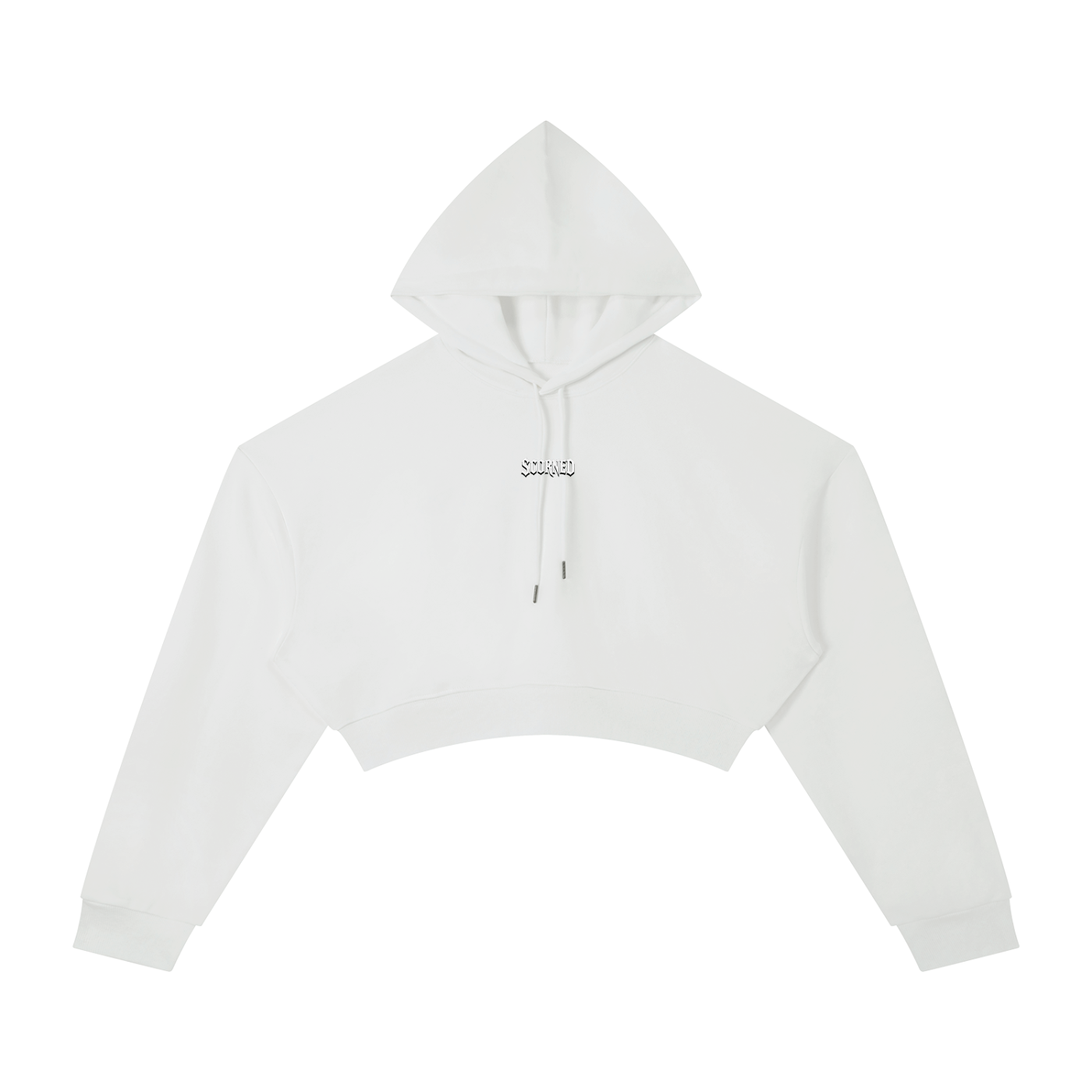 Scorned ‘No Fears’ Crop Hoodie