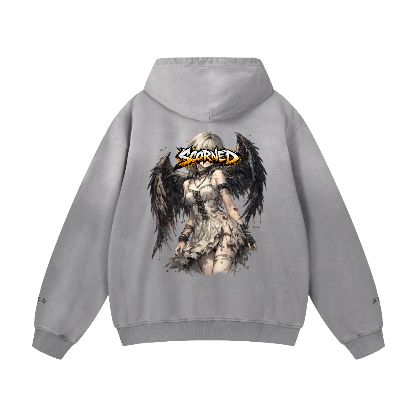 Oversized Fallen Angel Hoodie