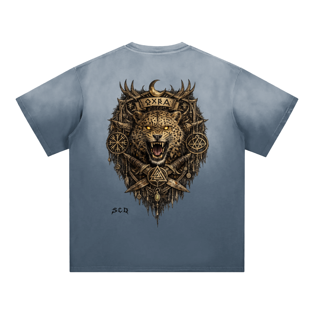 -LEOPARDUS- Tee (BLK Print)