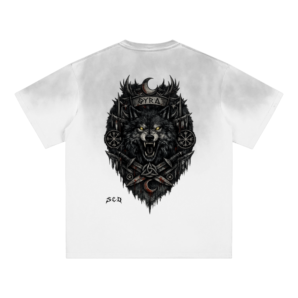 -LUPUS ATER- Tee (BLK Print)