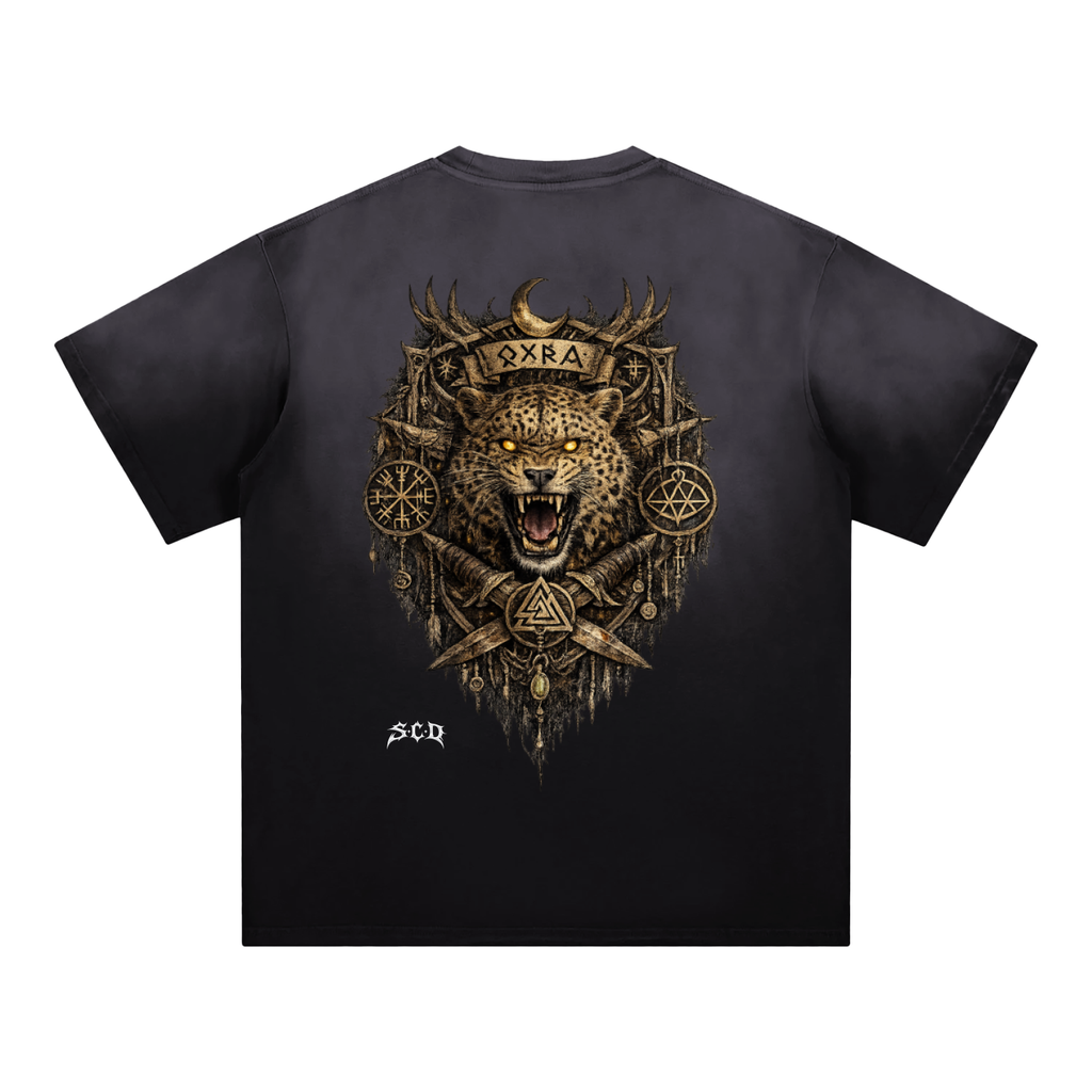 -LEOPARDUS- Tee (WHT Print)