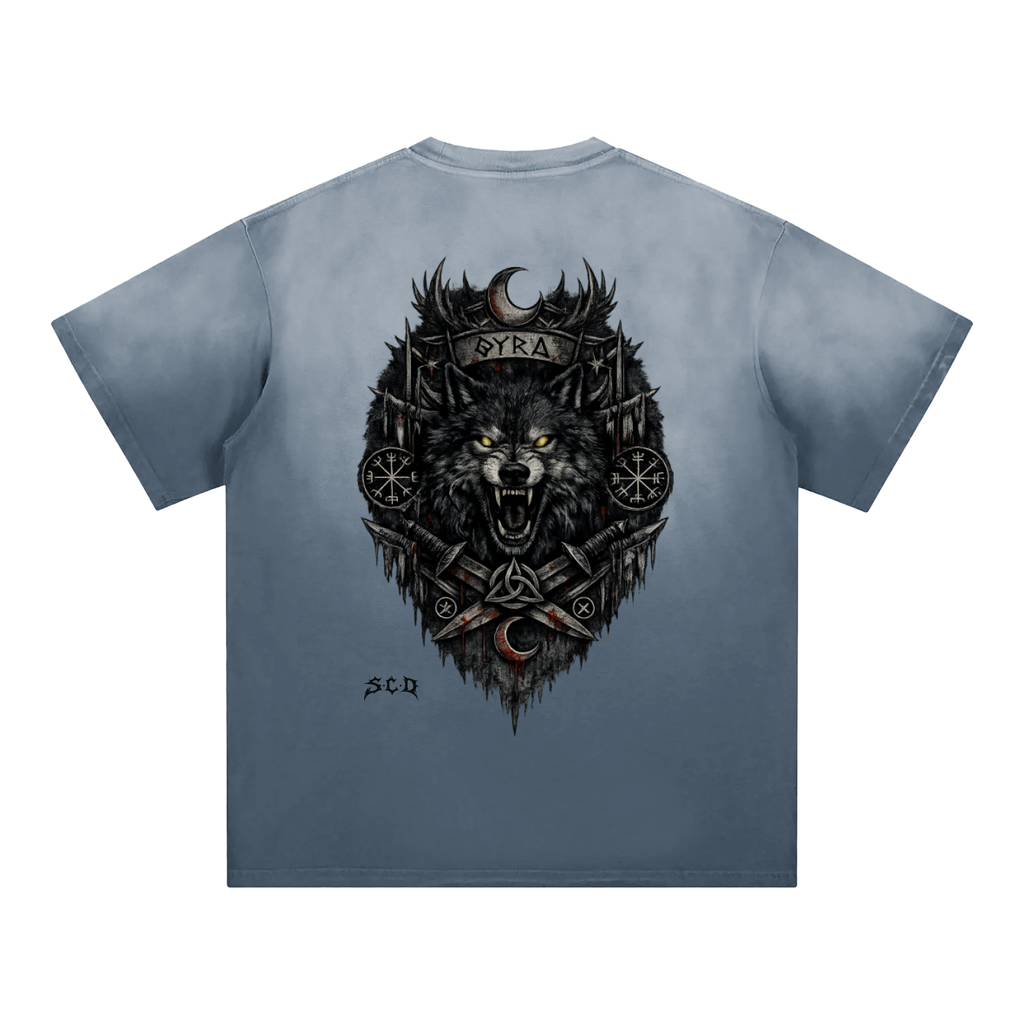 -LUPUS ATER- Tee (BLK Print)