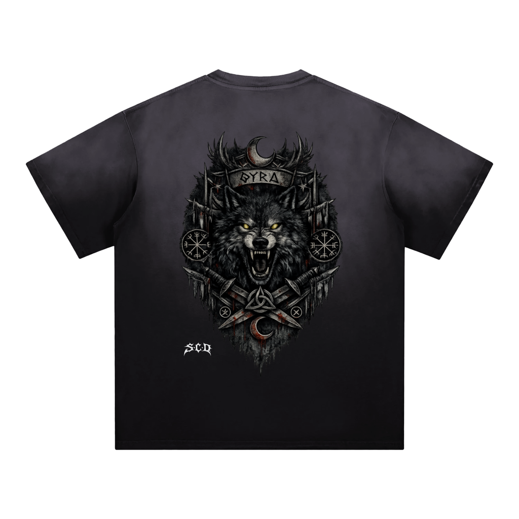 -LUPUS ATER- Tee (WHT Print)