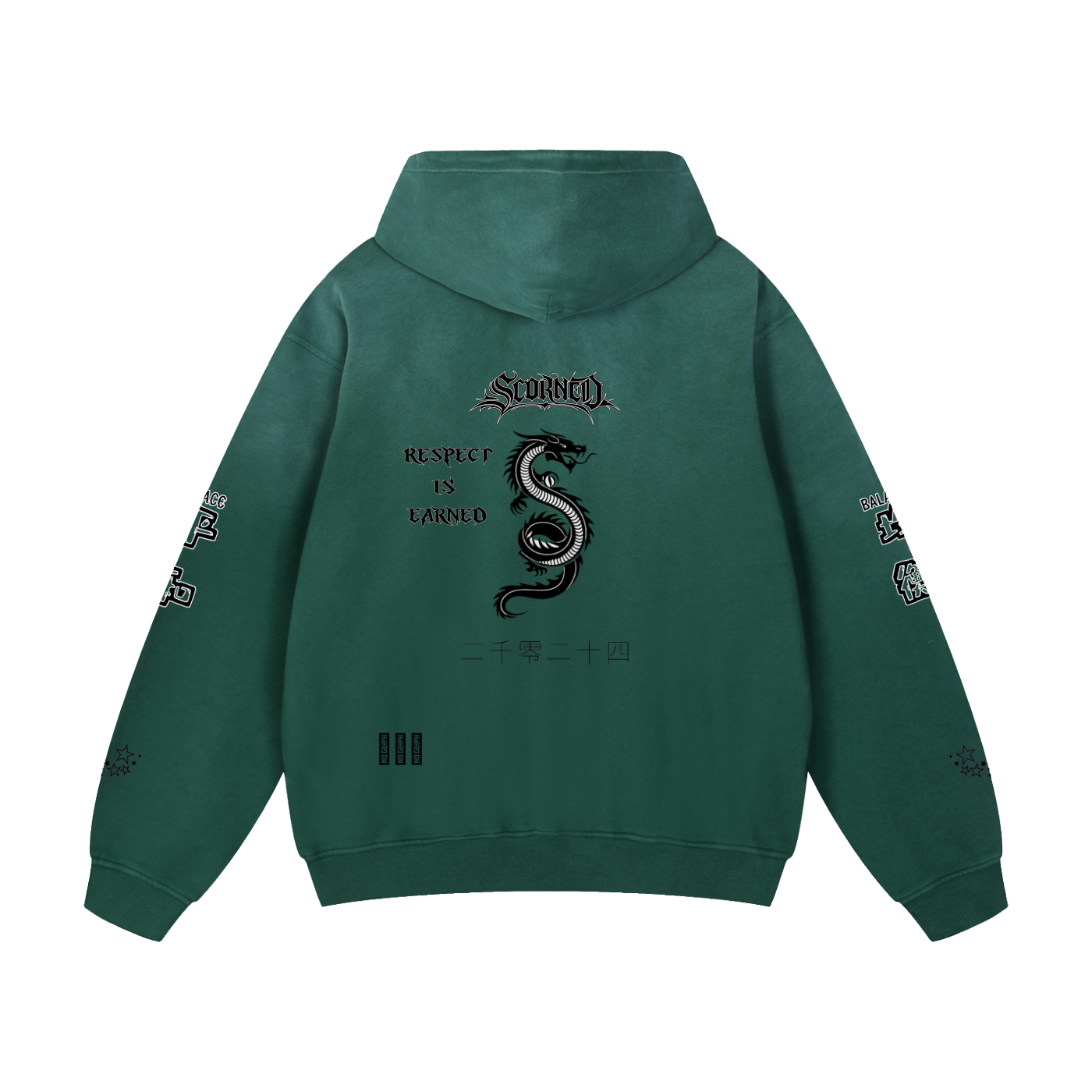 SCORNED RIE Oversized Hoodie