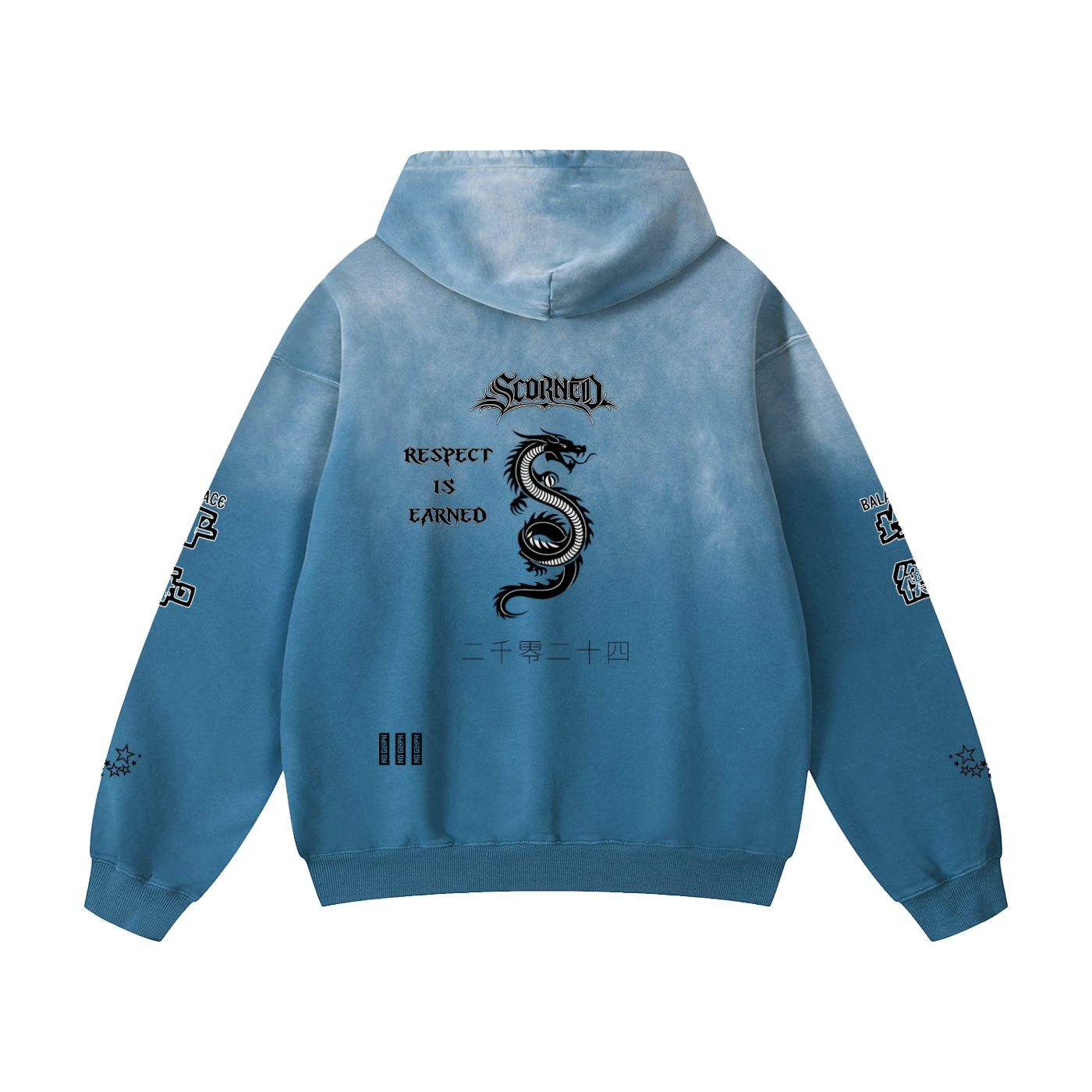 SCORNED RIE Oversized Hoodie