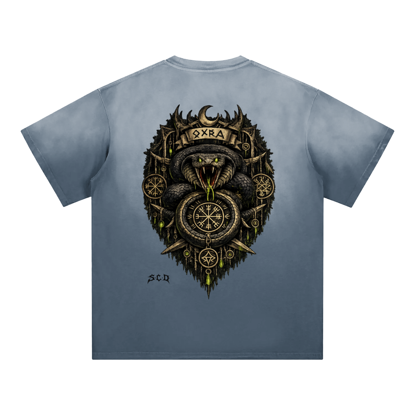 -VIPERAE- Tee (BLK Print)