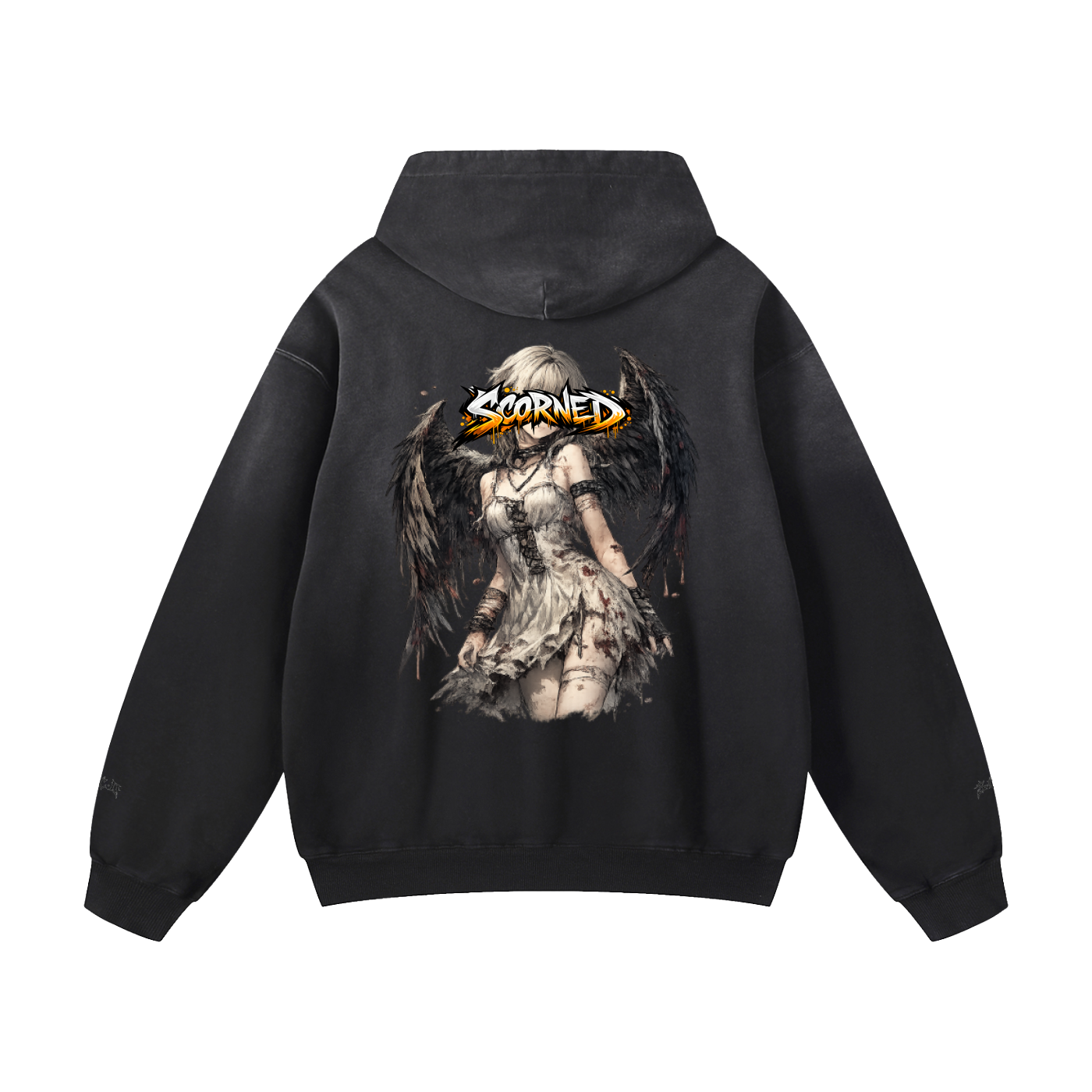 Oversized Fallen Angel Hoodie