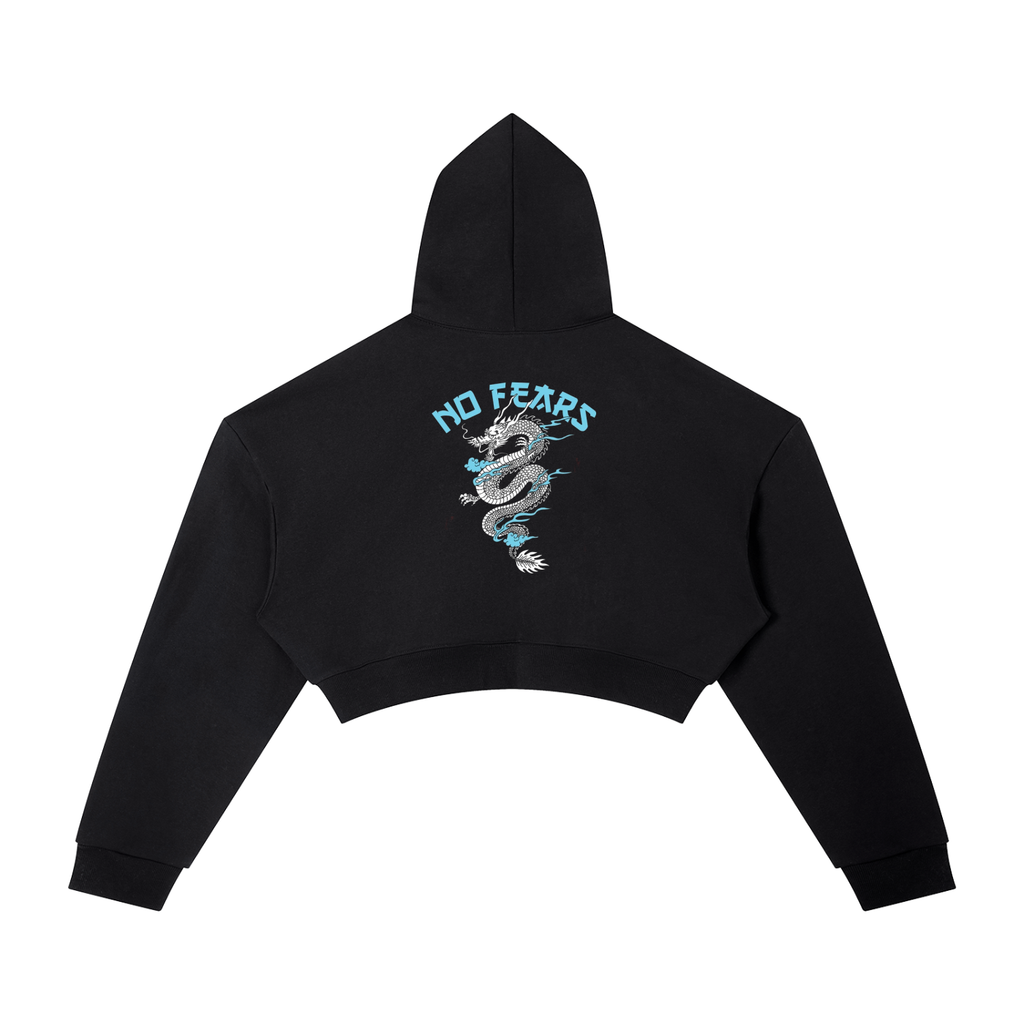 Scorned ‘No Fears’ Crop Hoodie