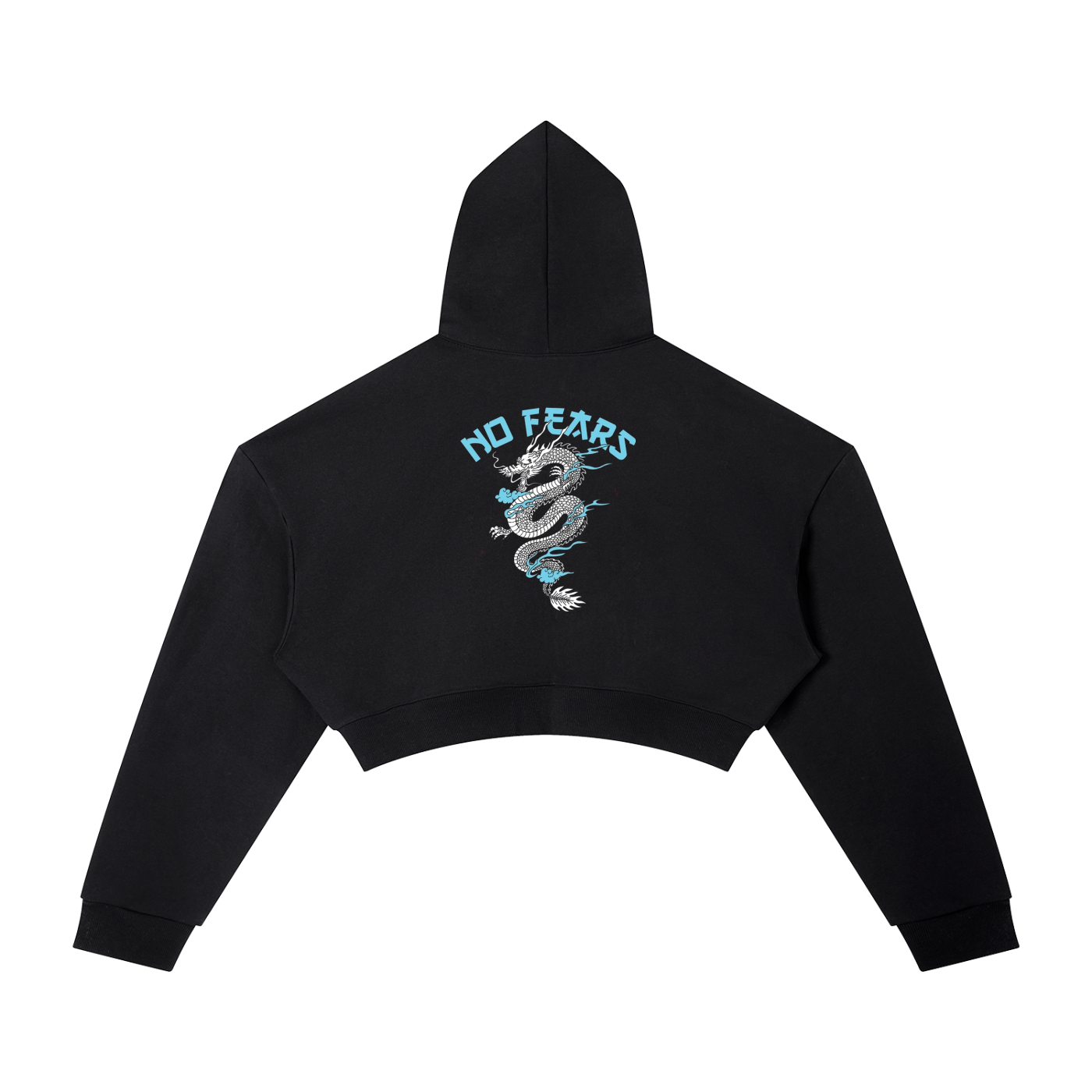Scorned ‘No Fears’ Crop Hoodie
