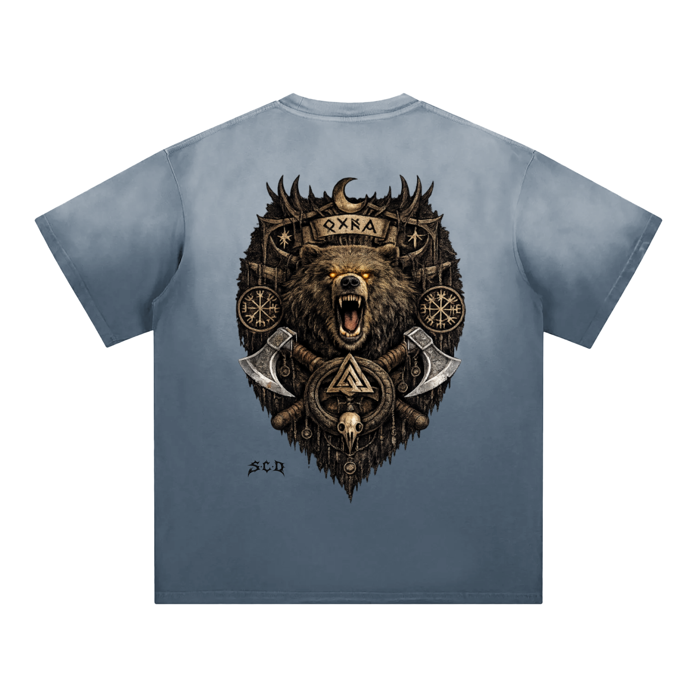 -URSINUS- Tee (BLK Print)